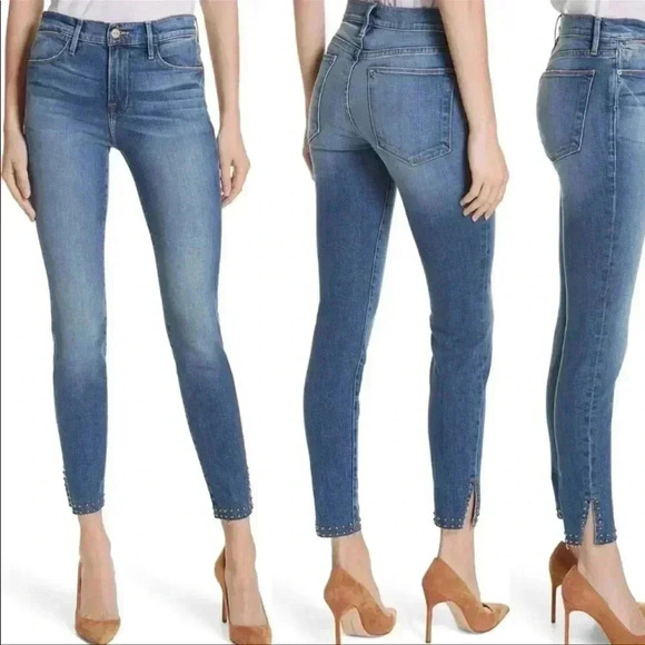 frame le high skinny jeans size 24 - Picture 1 of 10